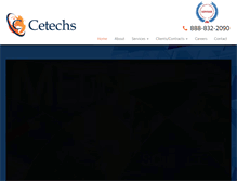 Tablet Screenshot of cetechs.net